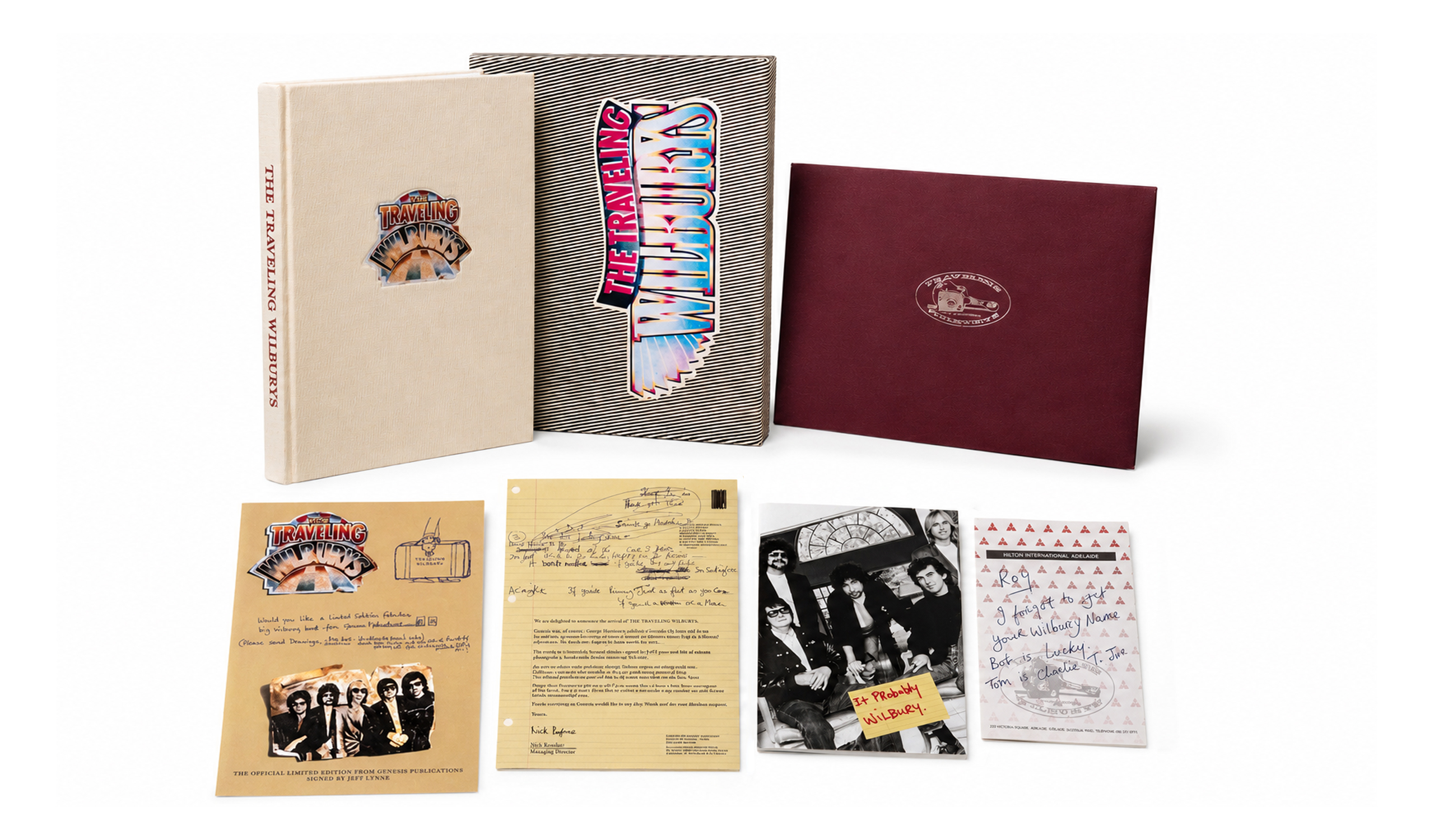 The Traveling Wilburys final copies with Wilburys Archive Pack